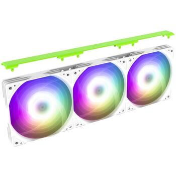 Zalman ALPHA2 SE A36 WHITE, 360mm, 3 вентилятора, ARGB, PWM, 800-2000 об/мин, 29.7 дБА, 2.01 мм вод. ст. (ALPHA2 SE A36 WHITE)