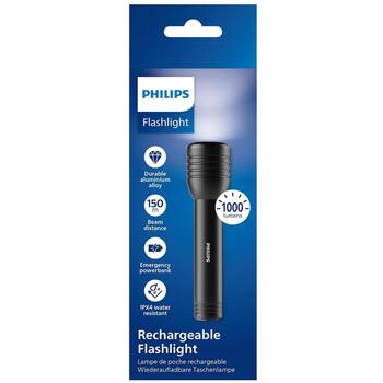 PHILIPS LED lukturis, melns (SFL7005R/10)