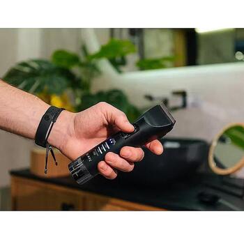 Lafe Matu un bārdas trimmeris LAFTRY47538, 1800 mAh, 150 min, 45 mm asmeņi, 4 uzgaļi, 5 garuma iestatījumi (LAFTRY47538)