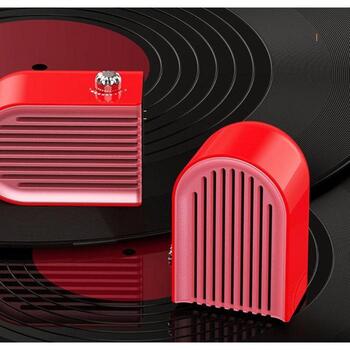 Devia Wind Series Speaker 120EM0450001, 10W, Bluetooth 5.0, 10000mAh, 5h, AUX, Micro USB, красный (120EM0450001)