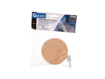 Geko Gumijas disks līmes noņemšanai G78907, 90mm, 6mm, ar adapteri, 1. tips (G78907)