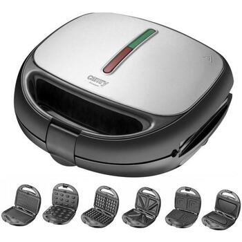 Adler tosteris, CR 3057, 1200 W, 220-240 V, 50 Hz, LED indikatori, melns/sudrabs, nelīpoša pārklājuma (CR 3057)