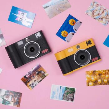 Kodak Mini Shot 2 Era Instant Camera and Printer Black KOCAMMS200B (MS200B)