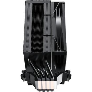 Gamemax procesora gaisa dzesētājs SIGMA520 DIGITAL BK, 600g, 74.8cfm, 33.8dB, 800-1800rpm, Heatpipe Direct Touch (SIGMA520 DIGITAL BK)