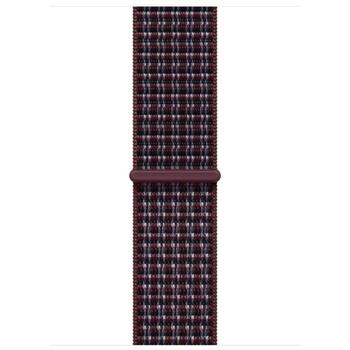 Apple viedpulksteņa aproce MK804ZM/A, 42mm, bordo plaid, 130-200mm, 100% pārstrādāts spandekss (MK804ZM/A)