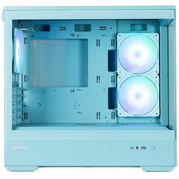 Zalman P30 MINT V2, mATX Mini Tower datora kaste, 3x120mm ARGB ventilatori, 360mm radiators, 420mm VGA, 173mm CPU dzesētājs (P30 MINT V2)