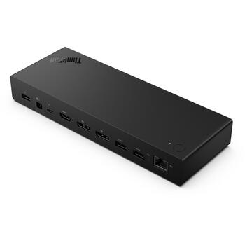 Lenovo ThinkPad Thunderbolt 4 Smart Dock 7500 40BE0135EU, 2 x DisplayPort, 1 x HDMI, 100 W, 2 x USB-A, 2 x USB-C, 2.5 GbE (40BE0135EU)