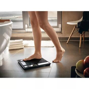 Soehnle Shape Sense Connect 50 1063879, весы для анализа тела, BIA, 180кг, 100г, Bluetooth, ЖК-дисплей, 8 пользователей (1063879)