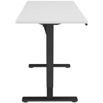 White Shark Spēļu galds LIGHT-OBSIDIAN-1, 710–1160mm, 1200×600mm, 50kg, elektriskā augstuma regulēšana, tērauds/alumīnijs (LIGHT-OBSIDIAN-1)