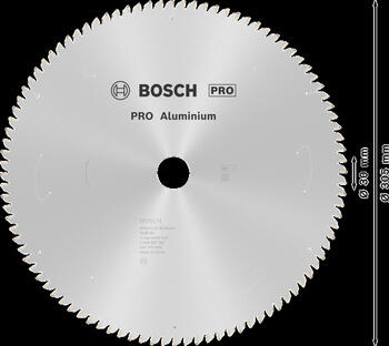 Paneļzāģiem PRO ALUMINIUM CORDLESS RIPZĀĢA ASMENS BOSCH 2608837782 (2608837782)
