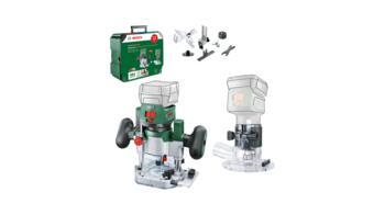 Bezvadu frēzmašīna Kombinētais virsfrēzes komplekts, 06039D5002 BOSCH (06039D5002)