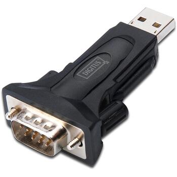 Digitus USB к последовательному адаптеру DA-70157, 0.8m, RS-485, FT232RL, черный, внешний, проводной (DA-70157)