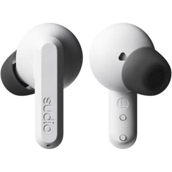 Sudio наушники A3 Pro A3PROWHT, Bluetooth 5.4, 10мм, 32Ом, 107дБ, 5ч, 10м, 2 микрофона, шумоподавление, in-ear, защита от брызг (A3PROWHT)