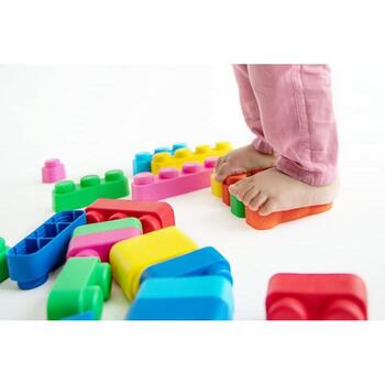 Gerardo's Toys mīksto klucīšu komplekts, 42 gab. (GT3105)