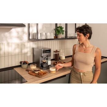 Cecotec Кофемашина FreeStyle Latte T A01_EU01_100007, 1350 W, 20 бар, 1.6 л резервуар для воды, автоматическая очистка (A01_EU01_100007)