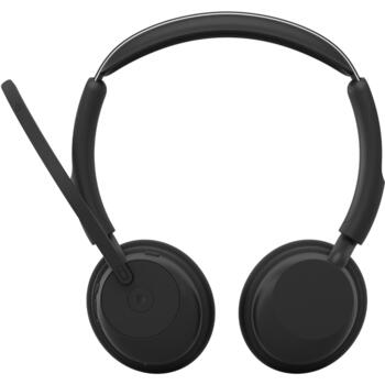 Jabra austiņas Evolve3 45 MS 34599-999-899, USB-C, Bluetooth 5.3, 36 h, 21 h, 4 mikrofoni, Microsoft Teams (34599-999-899)