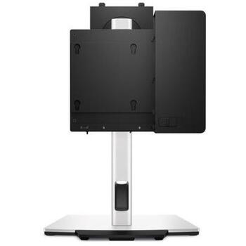 Dell подставка для монитора CFS25 482-BBFB, 19-27 дюймов, 5,8 кг, VESA 100x100mm, регулируемая высота, серебристый цвет (482-BBFB)
