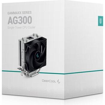 Deepcool Gaisa dzesētājs AG300 R-AG300-BKNNMN-G, 350 g, 119 mm, 133 mm, AM4, AM5, LGA 1150-1700, 30.5 dB (R-AG300-BKNNMN-G)