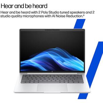 HP EliteBook 8 G1a 14 NGAI ноутбук AD4T2ET#ABB, 14 дюймов, WUXGA, 24 ГБ DDR5, 512 ГБ SSD, AMD Ryzen AI 5 340, Windows 11 Pro (AD4T2ET#ABB)
