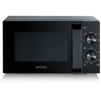 Severin Микроволновая печь MW 7790, 700 W, 20 л, 5 уровней мощности, 35 мин таймер, разморозка, хромовая ручка (MW 7790)