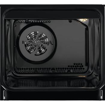 AEG CKB56490BW газовая плита с электрической духовкой, 58л, A, 2506Вт, 230В, 16А, функция пара, AirFry (CKB56490BW)