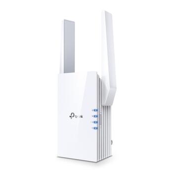 TP-Link RE705X AX3000 Mesh Wi-Fi 6 усилитель сигнала/репитер 2.4 GHz 574 Mbps 5 GHz 2402 Mbps Gigabit Ethernet Белый (RE705X)