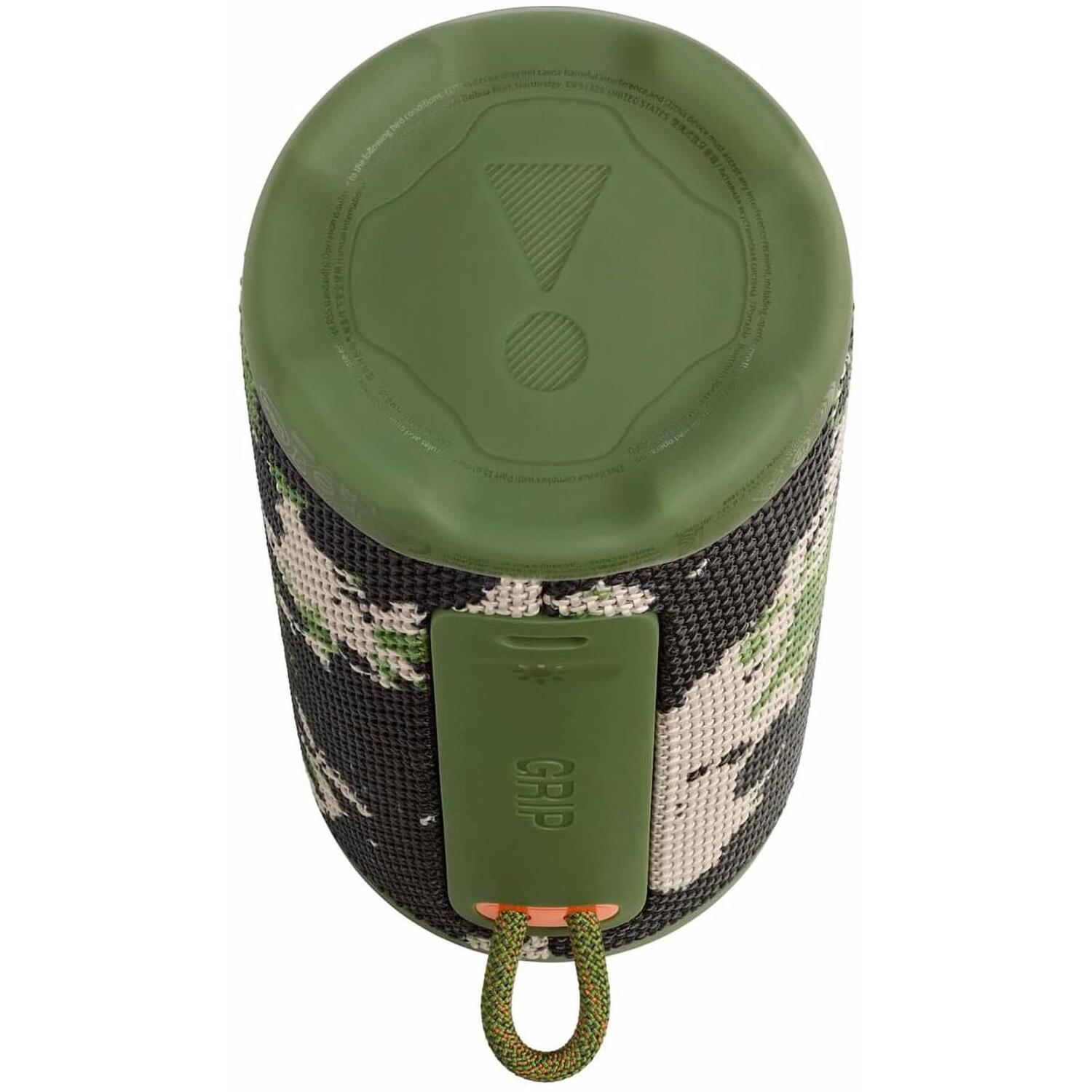 Jbl портативная беспроводная колонка JBLGRIPSQUAD, 16 Вт, Bluetooth, IP68, до 14 ч, подсветка, Auracast, AI Sound Boost (JBLGRIPSQUAD)