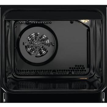 AEG керамическая плита CCB56491BW, 58л, 8605Вт, 230В, белый, функция пара, AirFry, телескопические направляющие (CCB56491BW)