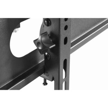 Gembird sienas stiprinājums WM-55ST-04, 32-55'' televizori, VESA 400 x 400 mm, 35 kg, 120° pagrieziens, 20° slīpums, melns (WM-55ST-04)
