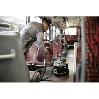 Karcher Пылесос для стирки Puzzi 8/1 Go!Further 1.100-249.0, 1200W, 8л/7л, 71дБ, 7.5м кабель, черный (1.100-249.0)