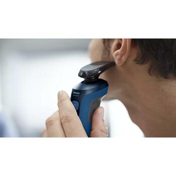 Philips Бритва S5466/17, li-ion, 60мин зарядка, 50мин время работы, 3 головки для бритья, триммер (S5466/17)