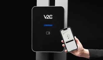 Sienas uzlādes stacija elektroauto 22kW Type 2 32A 3 fāzes ar 5m kabeli WiFi smart Trydan Pro V2C (INUPRO22T25)