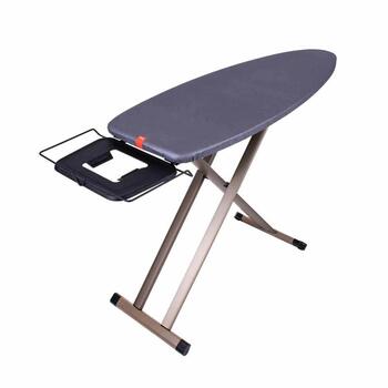 Jata Gludināmais dēlis HPLA8242, 130x47cm, 7,95kg, regulējams augstums, 100% kokvilnas pārvalks, 2 riteņi (HPLA8242)