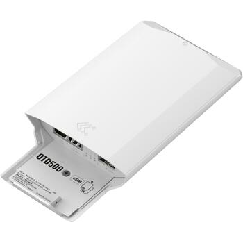 Teltonika маршрутизатор OTD500 5G, DL 3.4 Гбит/с, UL 900 Мбит/с, 2 x Gigabit Ethernet, PoE, IP55, eSIM, 2 SIM (OTD500)