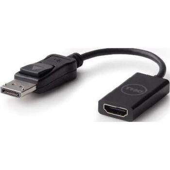 Dell Адаптер - DisplayPort на HDMI 492-BBXU, 20.32 см, черный, 1x DisplayPort, 1x HDMI (492-BBXU)