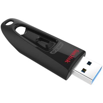 SanDisk USB флеш-накопитель 64 ГБ SDCZ48-064G-U46, 100 МБ/с, USB 3.2 Gen 1, 128-битное AES, SanDisk SecureAccess (SDCZ48-064G-U46)