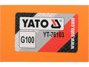 Yato Dimanta sūklis YT-76103, 90x60x30 mm, G100, gumijas, metāla, stiklam, marmoram, granītam, keramikai (YT-76103)