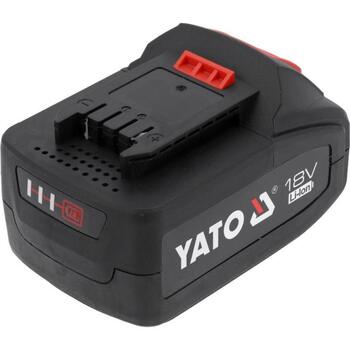 Yato Akumulators YT-828462, 18V, Li-Ion, 3Ah, 54Wh, 40A, uzlādes indikators, ātrā uzlāde (YT-828462)