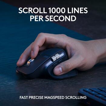 Logitech MX Keys S беспроводная клавиатура и мышь 920-011614, 10м, 7 кнопок, 1500мАч, мышь в комплекте (920-011614)