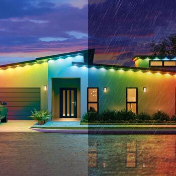 Nanoleaf String lights N7401E00-5POL, 45m, 10 LED, IP65, SmartThings, Bluetooth, Google Assistant (N7401E00-5POL)