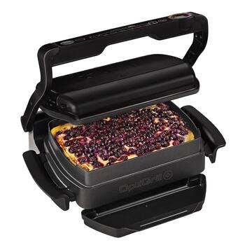 Tefal Elektriskais grils GC714834, 2000 W, melns, 600 cm2, 6 gatavošanas programmas, automātiska temperatūras kontrole (GC714834)