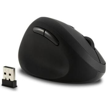 Kensington Pro Fit Ergo K79810WW, bezvadu datorpele, kreisajai rokai, 1600 DPI, 6 pogas, melna, USB-A, SmartFit (K79810WW)