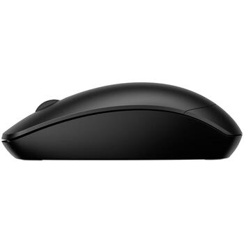 HP 230 Slim bezvadu pele AJ7C2AA, 2.4 GHz, 1600 DPI, 3 pogas, 10 m, optiska, ambidextra, melna (AJ7C2AA)