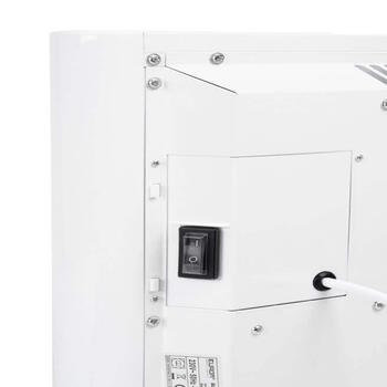 Eurom Alutherm Baseboard 1500 WiFi zems konvektora sildītājs telpu apkurei 1500W WiFi viedā vadība sienas un grīdas uzstādīšana (361186)