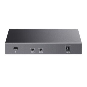 TP-LINK LS108GP настольный коммутатор, 8x Gigabit, 8x PoE+ 30W, бюджет 62W, 16 Гбит/с, 250м, без вентилятора (LS108GP)