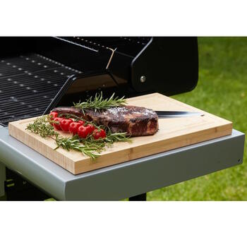 Barbecook Bambusa griešanas dēlis ar rievu FSC, 40 x 30 x 3 cm, 3 gab. (BC-ACC-7306)