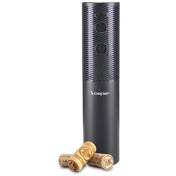 Beper электрический штопор P102ACP101, 50 бутылок, перезаряжаемый, USB, ABS, черный (P102ACP101)