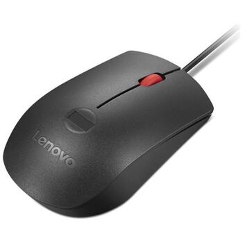 Lenovo USB datorpele Gen3 4Y51S24029, 2000 dpi, optiskā, 3 pogas, pirkstu nospiedumu lasītājs, USB-A (4Y51S24029)