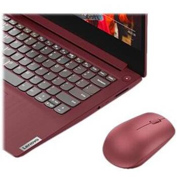 Lenovo Bezvadu pele 530 GY50Z18990, 2.4 GHz, 3 pogas, 65 g, akumulators AA, ergonomisks dizains, sarkana (GY50Z18990)