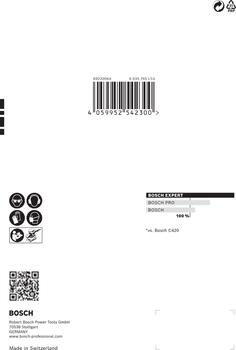 C470 slīppapīrs, kokam 115x107,G40,10gab., Orbitālajām slīpmašīnām EXPERT C470 SMILŠPAPĪRS, 2608900890, BOSCH (2608900890)